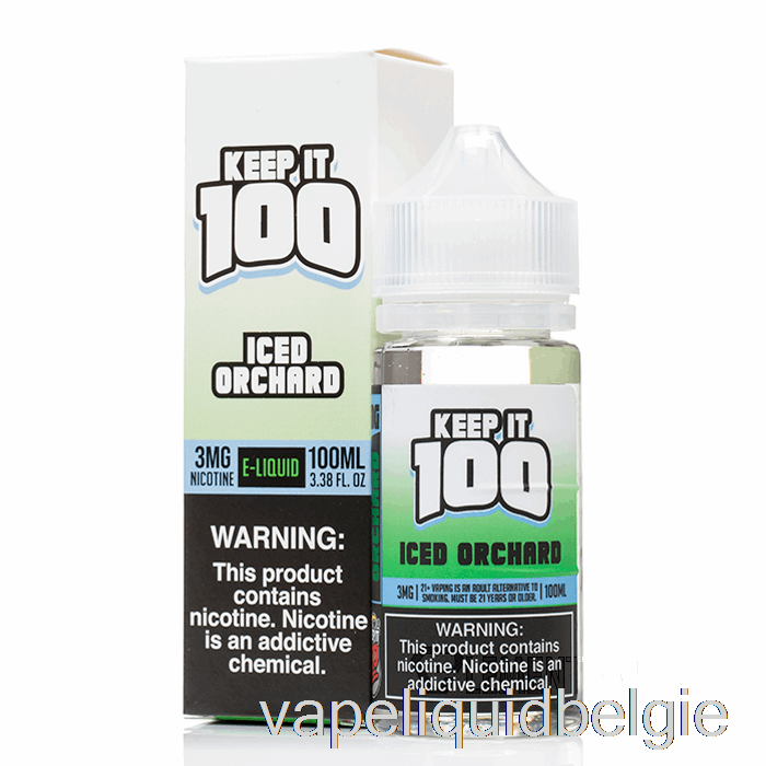 Vape Vloeibare Ijsboomgaard - Bewaar Het 100 - 100 Ml 3 Mg
